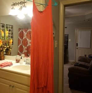 High-low summer dress